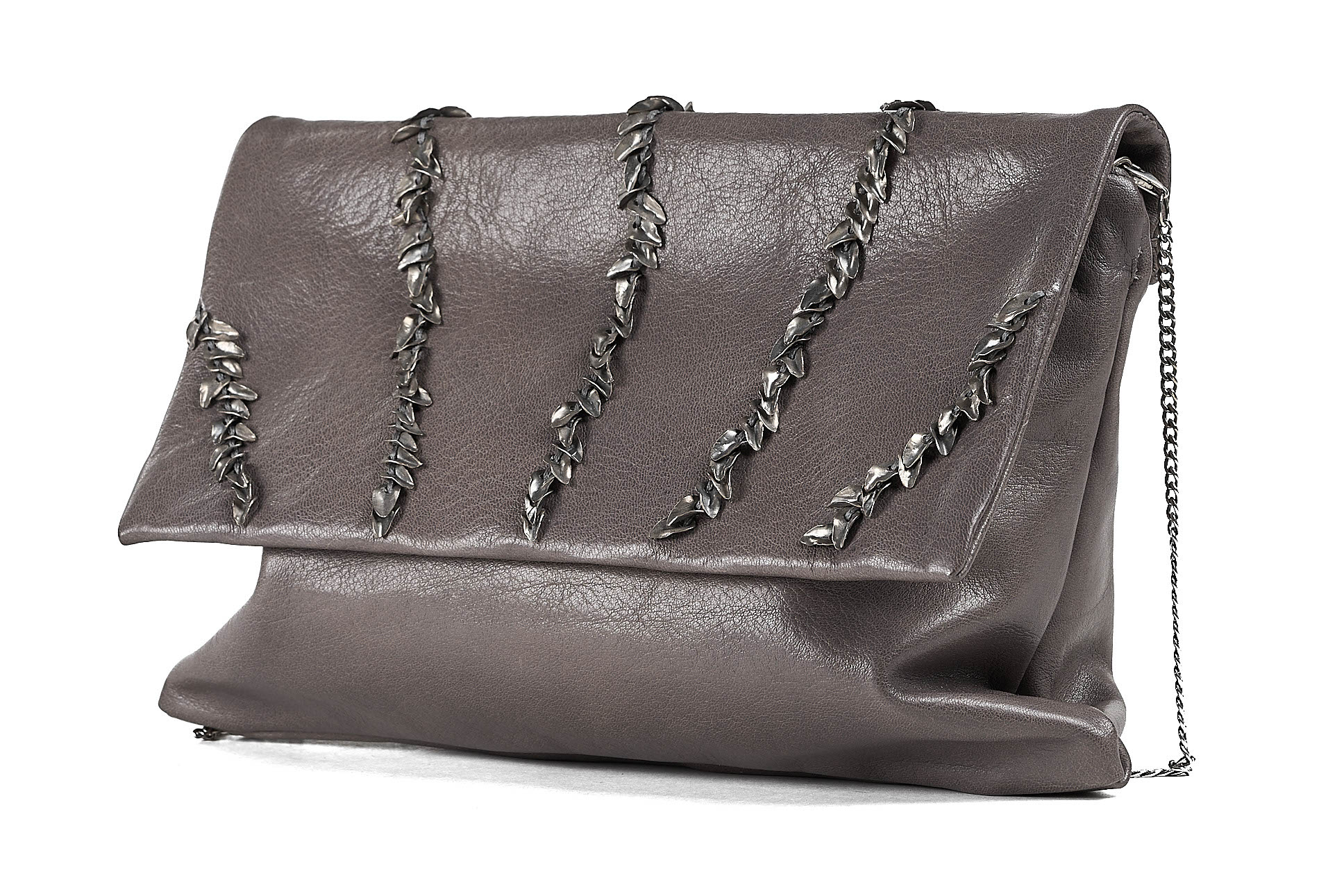 daniele basta leather and silver bags - 45